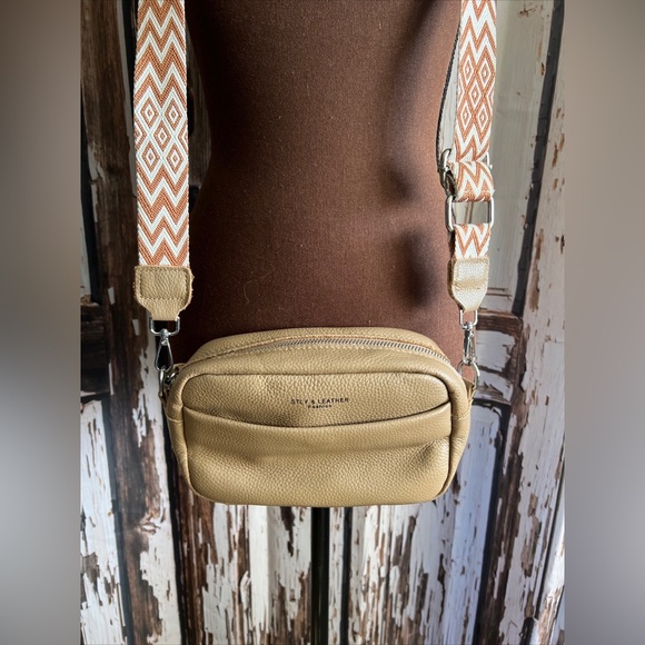 Stly & leather fashion crossbody bag - Picture 2 of 7